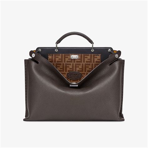 fendi peekaboo brown|fendi peekaboo men's.